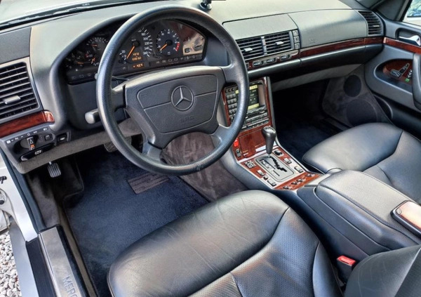 Mercedes-Benz Klasa S cena 159999 przebieg: 38120, rok produkcji 1996 z Poręba małe 407